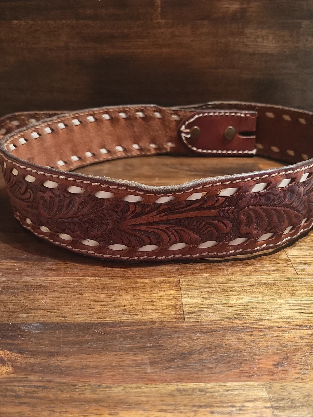 Western Leather Belt